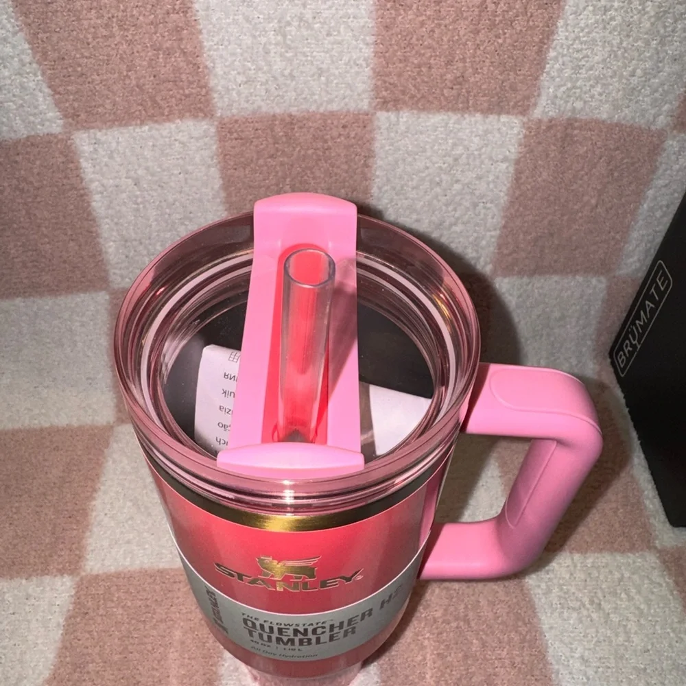 Stanley Quencher H2.0 Tumbler - “Pink Parade” - Picture 3 of 3